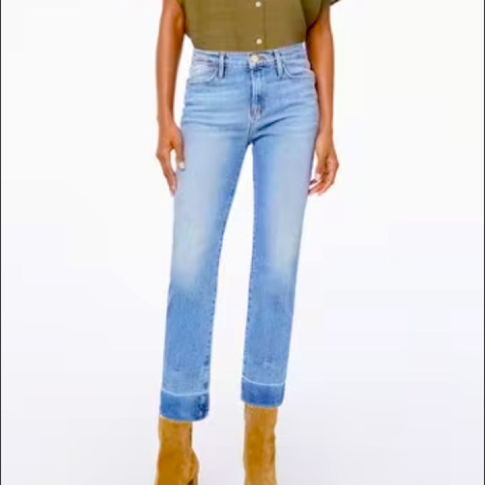 Frame Straight Jeans